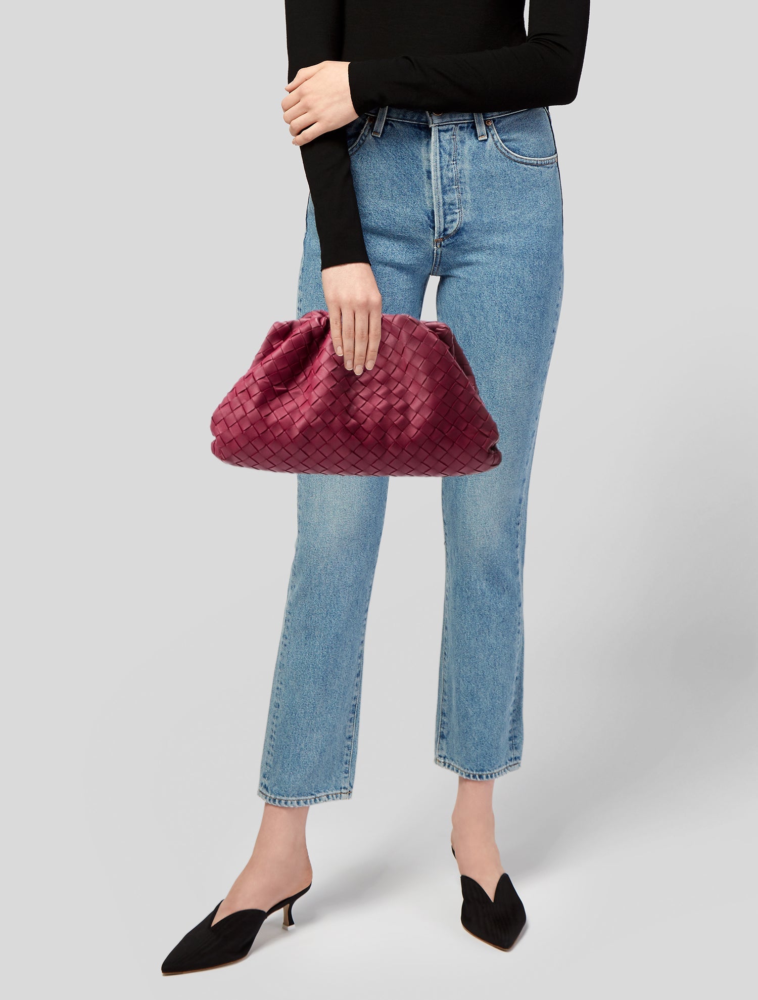 Bottega Veneta Intrecciato The Pouch Large